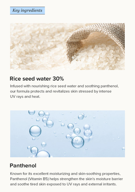 Beauty of Joseon Relief Sun Aqua Fresh: Rice + B5 sukinnaturals sukinnaturals.com.au